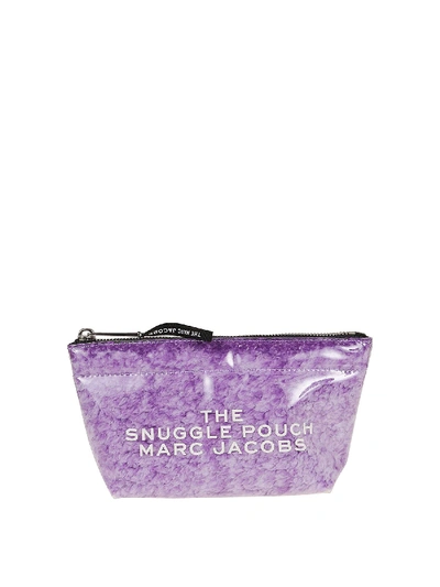 Marc Jacobs The Snuggle Cosmetic Bag In Purple