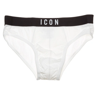 Dsquared2 Men's Underwear Briefs In White