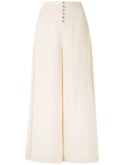 Nk Gisele Element Crepe Trousers In Neutrals