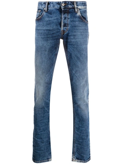 Just Cavalli High Rise Slim-fit Jeans In Blue
