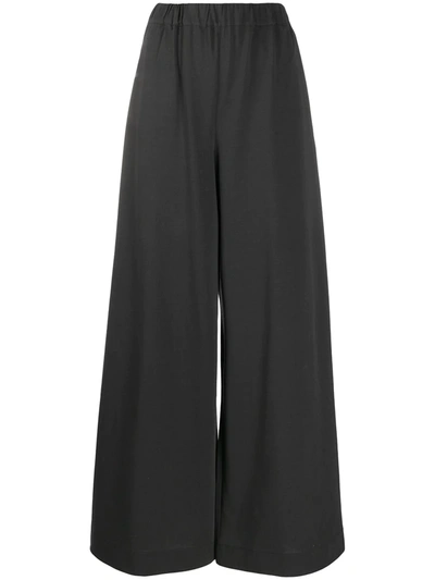 Joseph Flared Style Trousers In Grey