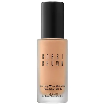 Bobbi Brown Skin Long-wear Weightless Foundation Spf 15 - 5.75 Golden Honey In Golden Honey W068 (medium Dark Beige With Golden Undertones)