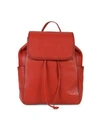 Frye Olivia Leather Backpack In Burnt Orange