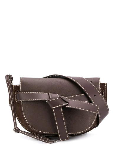 Loewe Gate Karge Bum Bag Bag In Brown