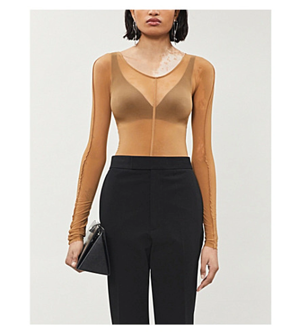 トップス Helmut Lang MUTUAL FUNDS sheer tops Helmut Lang Sheer Astro Top |HELMUTLANG.COM
