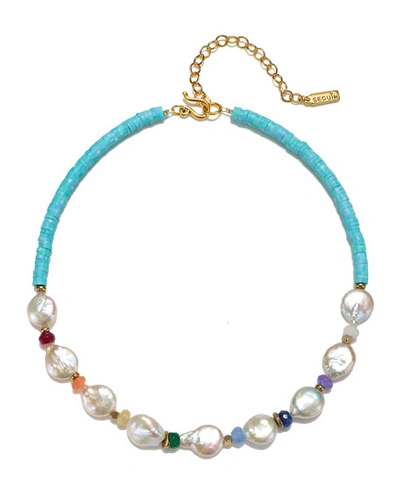 Sequin Multi-pearl Necklace