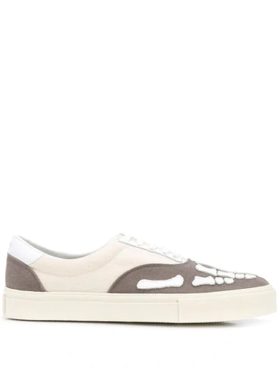 Amiri Skel Toe Lace Up, Slate Grey ModeSens