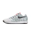 Nike Court Air Zoom Vapor X Womens Hard Court Tennis Shoe In Silver