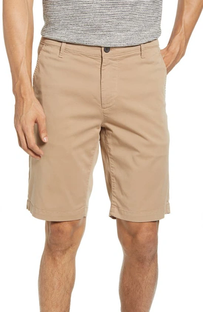 Ag Griffin Regular Fit Shorts In Dry Umber