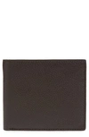 Barbour Amble Leather Rfid Wallet In Dark Brown