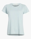 Rag & Bone The Crewneck Tee In Seafoam Blue