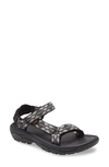 Teva Hurricane Xlt 2 Sandal In Canyon Black/ Iris Fabric