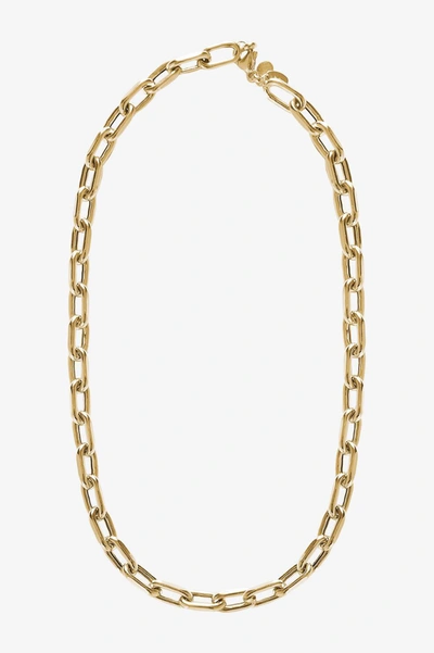 Anine Bing Link Necklace In Gold In 14k Yellow Gold