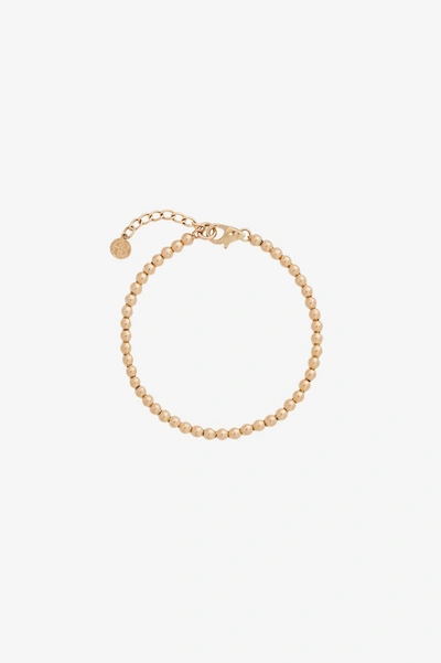 Anine Bing 14k Yellow Gold Mini Bead Bracelet