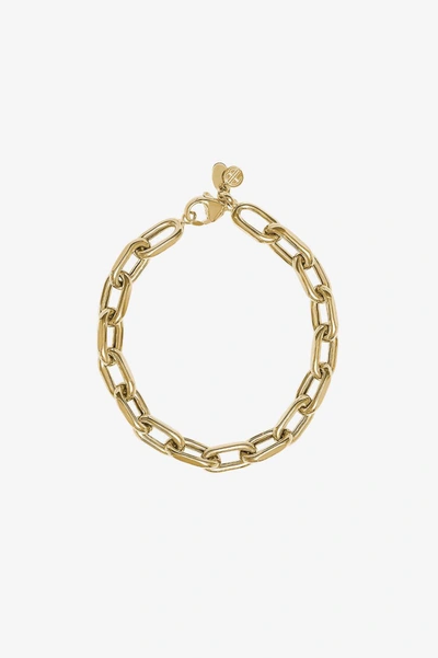 Anine Bing Link Bracelet In Gold In 14k Yellow Gold