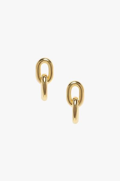Anine Bing Link Drop Earrings In Gold