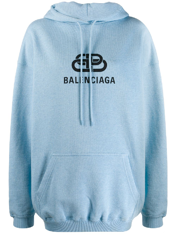 balenciaga blue sweatshirt