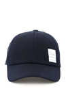 Thom Browne Blue Classic Panel Baseball Cap In Navy