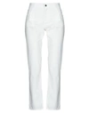 Emporio Armani Pants In White