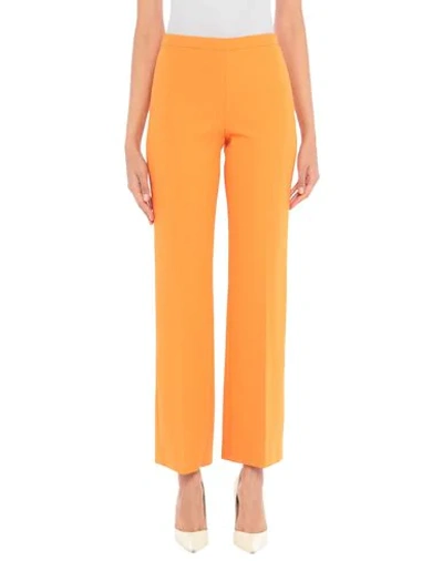 Emporio Armani Casual Pants In Orange