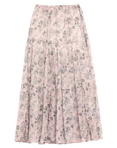 Maje Long Skirts In Lilac