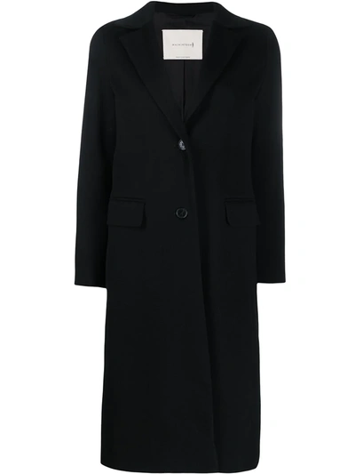 Mackintosh Dornie Chesterfield Coat In Black