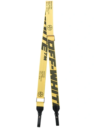 Off-white 2.0 Industrial Strap In Yellow