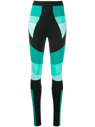 No Ka'oi Colour Block Leggings In Black