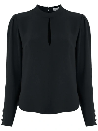 Nk Element Graca Crepe Blouse In Black