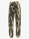 Les Tien Kelly Tie-dye Track Pants In Green