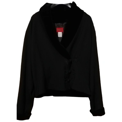 Pre-owned Kenzo Wool Jacket In Black