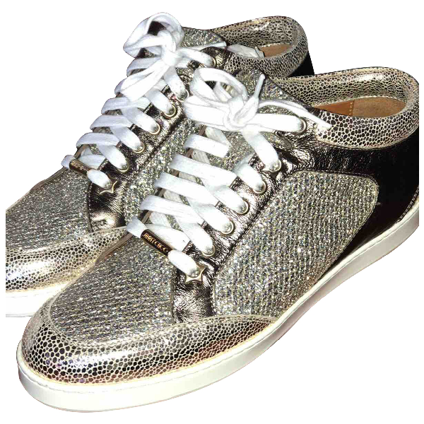 sparkly jimmy choo trainers