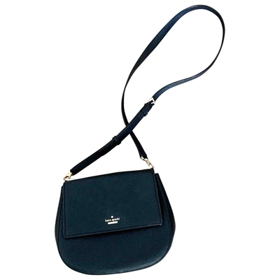 Pre-owned Kate Spade Leather Crossbody Bag In Black