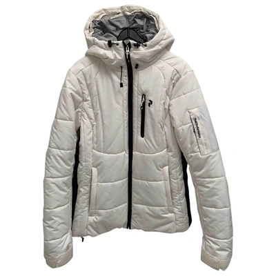 Pre-owned Peak Performance Jacket In White