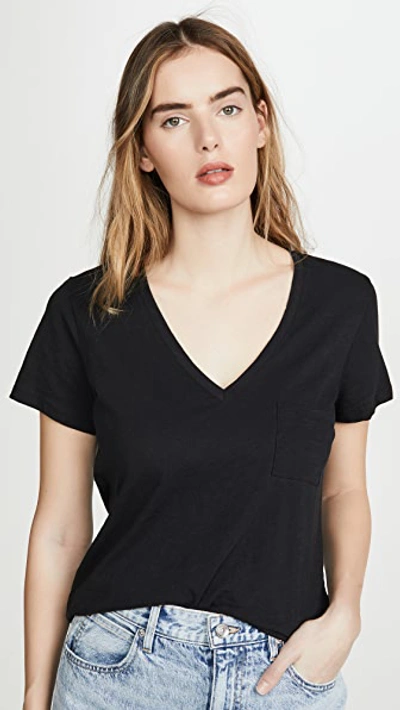 Madewell Recycled Muscle Tank In True Black