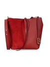Stuart Weitzman Women's 5050 Leather & Suede Bucket Bag In Burgundy