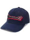 Dsquared2 Logo Embroidery Baseball Cap In Blue