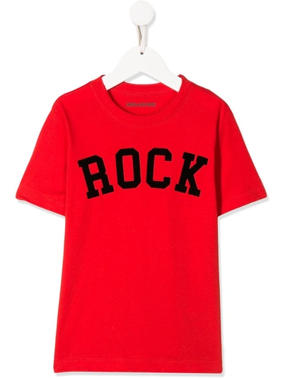 Zadig & Voltaire Teen Kita Graphic-print T-shirt In Red
