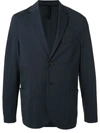 Harris Wharf London Sartorial Coolmax Seersucker Blazer In Blue