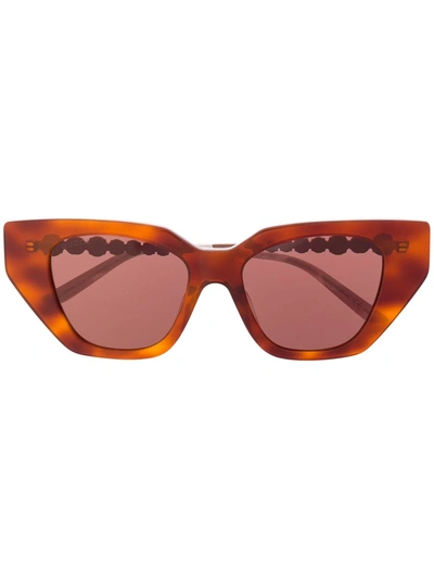 Gucci Embellished Cat-eye Sunglasses