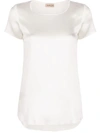 Blanca Vita Button-detail Shift Dress In White