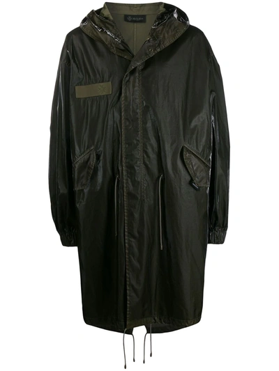 Mr & Mrs Italy High-shine Parka In Green