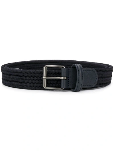 Anderson's Braided Belt In Blue