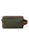 Shinola Mack Dopp Kit In Moss