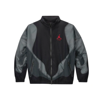 Pre-owned Off-white  X Jordan Woven Jacket Black