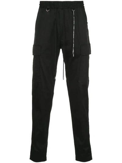 Mastermind Japan Drawstring Waist Track Pants In Black