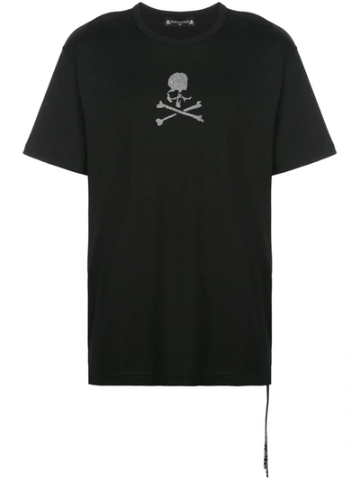 Mastermind Japan Crew Neck Skull Print T-shirt In Black