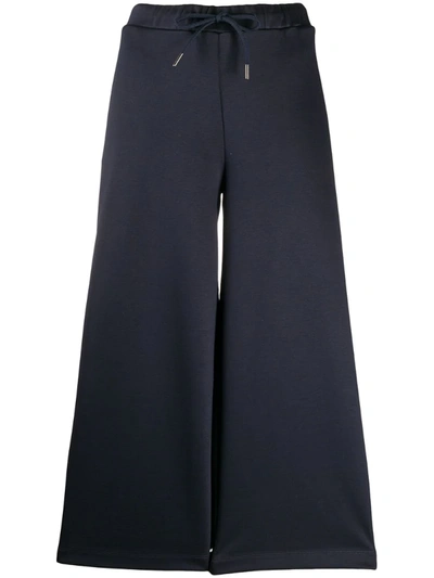 Fay Palazzo Pants In Blue