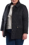 Barbour Beadnell Summer Quilted Jacket In Black