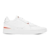 Nike Women's Court Low-top Sneakers In White/white/team Orange